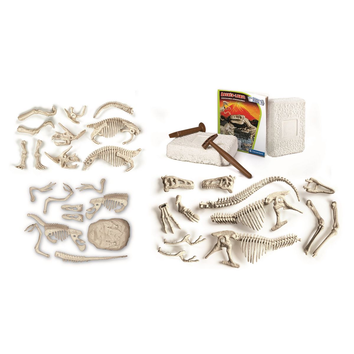 CLEMENTONI Archéo Ludic Dino Légende