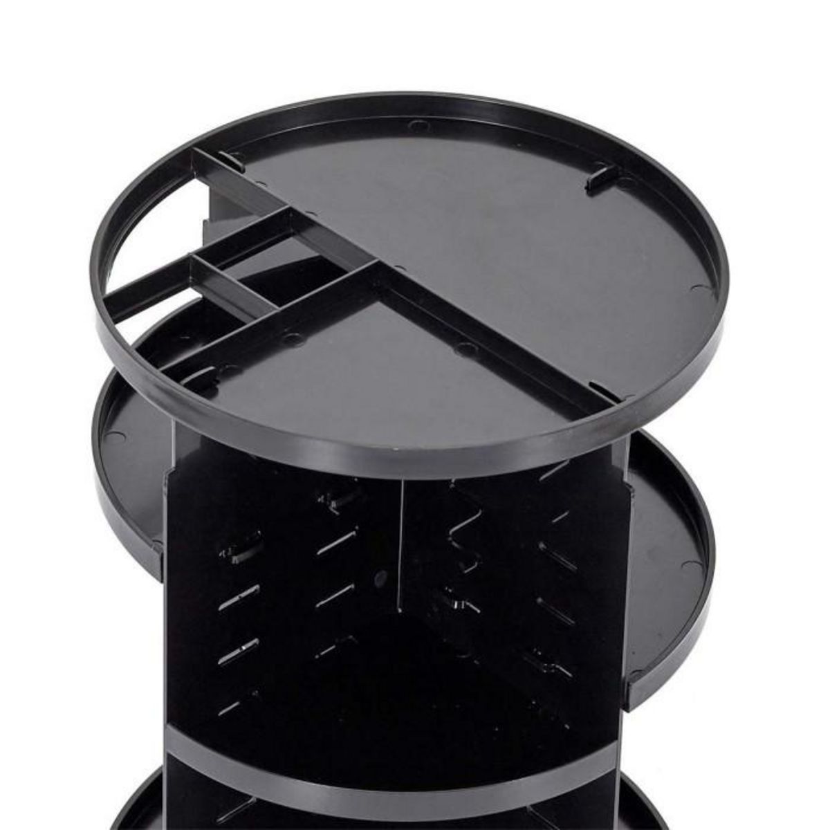 Paris Prix Carrousel de Maquillage  Rotation  30cm Noir