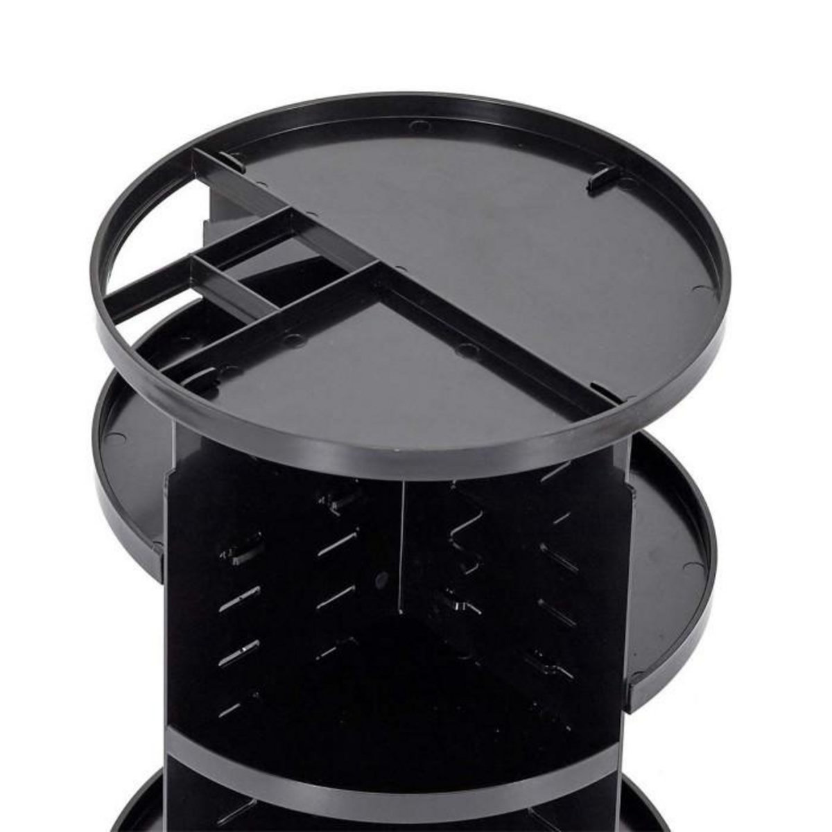 Paris Prix Carrousel de Maquillage  Rotation  30cm Noir