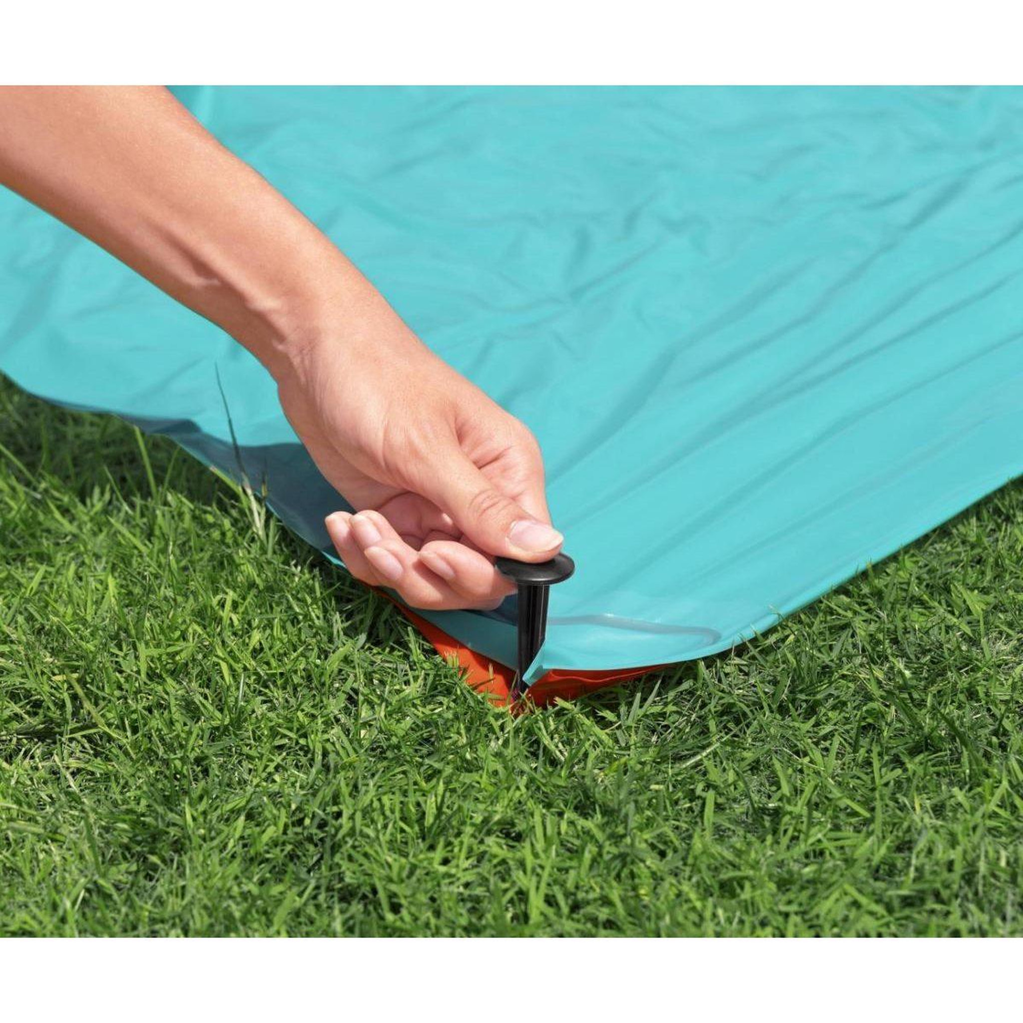 Voir la diapositive 2 : BESTWAY Tapis de glisse simple  52718 h2ogo! Stompblast 4.88m