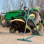 Voir la diapositive 2 : ID MARKET Cric lève tracteur tondeuse 400 KG