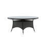 Voir la diapositive 2 : Paris Prix Table de Jardin Ronde  Volta  150cm Noir