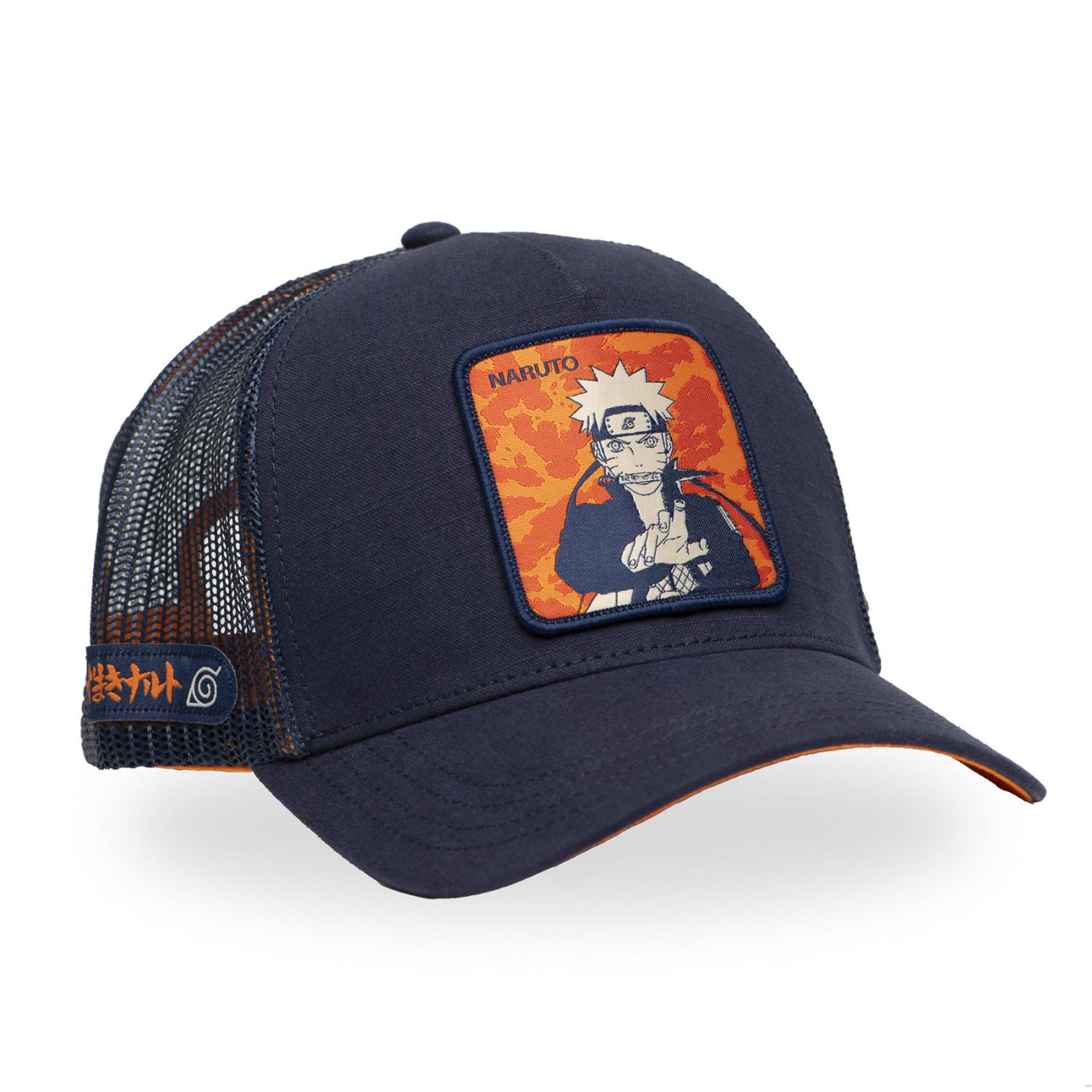 Voir la diapositive 5 : CAPSLAB Casquette trucker avec filet Naruto Shippuden Kunai