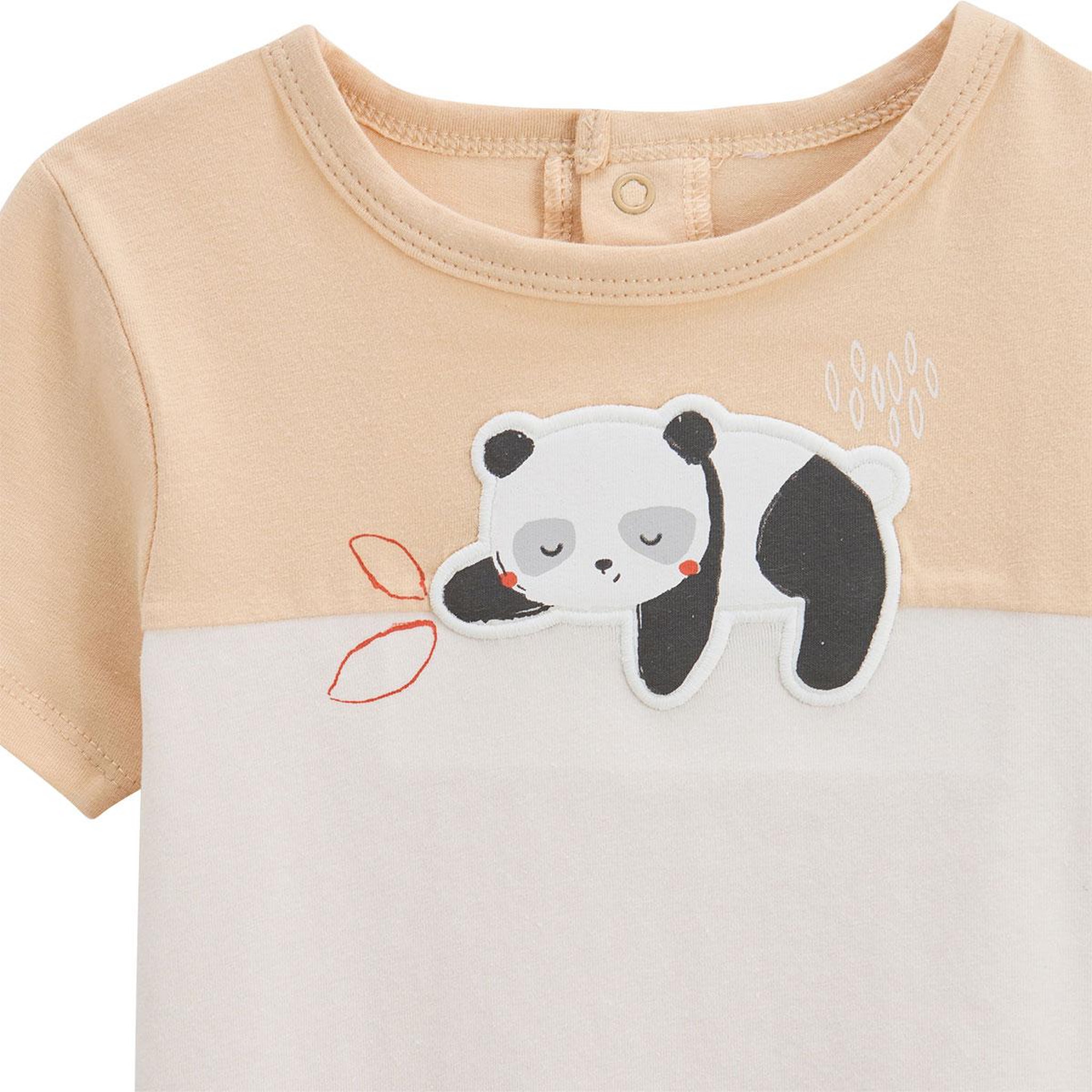 Voir la diapositive 2 : Petit Béguin Lot de 2 t-shirts enfant Bento