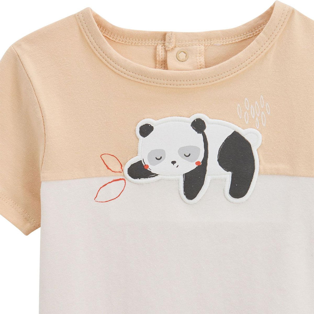 Petit Béguin Lot de 2 t-shirts enfant Bento