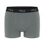 Voir la diapositive 3 : FILA Lot de 4 boxers homme en coton FU5335 et FU5337