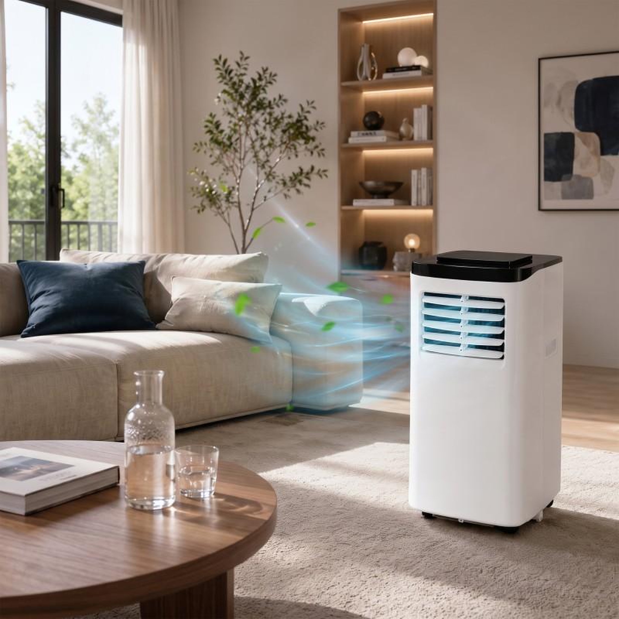 Voir la diapositive 3 : Climatiseur mobile 3-en-1 - 8000 btu