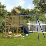 VIDAXL Aire de jeux d'exterieur bois de pin impregne