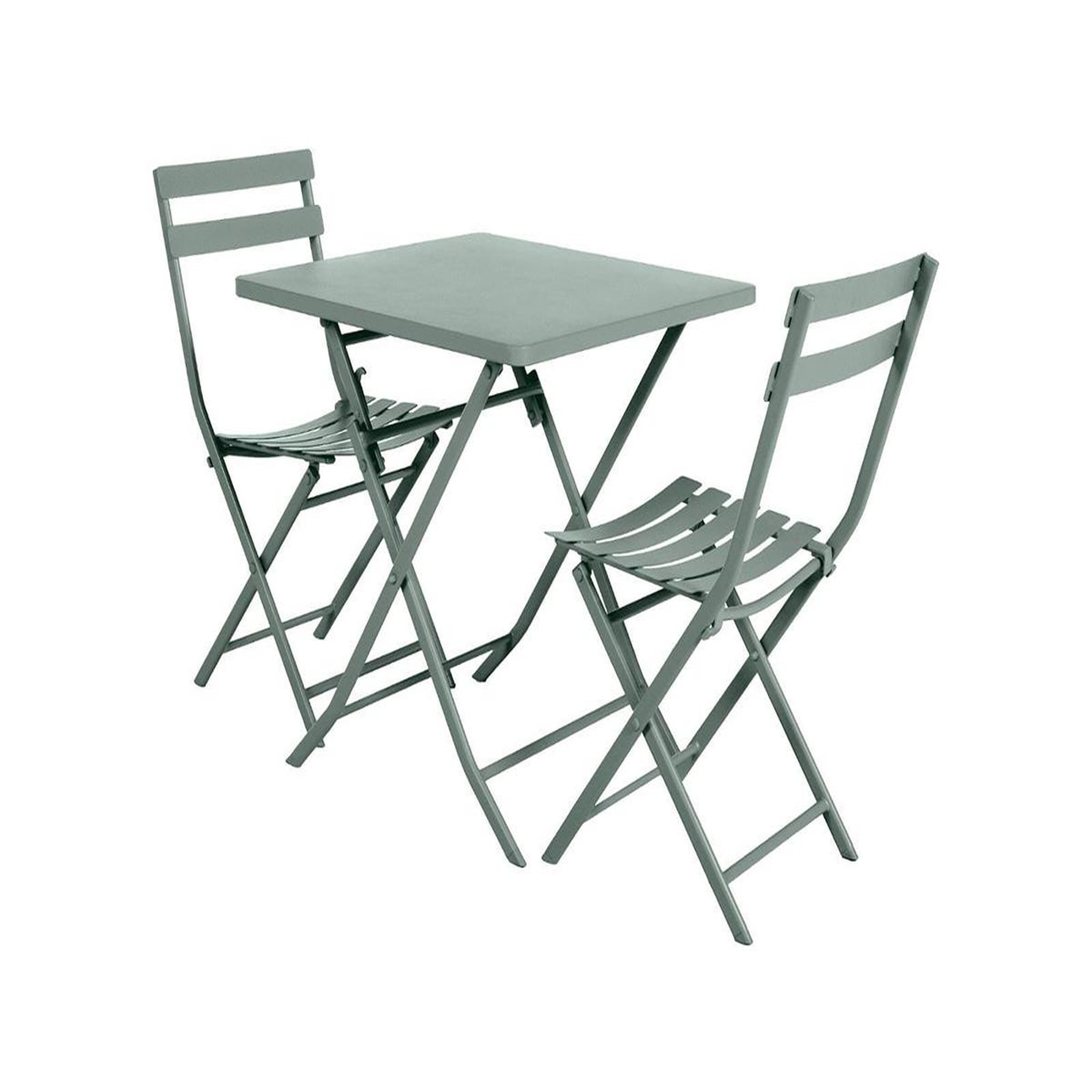 Voir la diapositive 4 : HESPERIDE Table de jardin carrée Greensboro 70 x 70 cm Olive - Hespéride