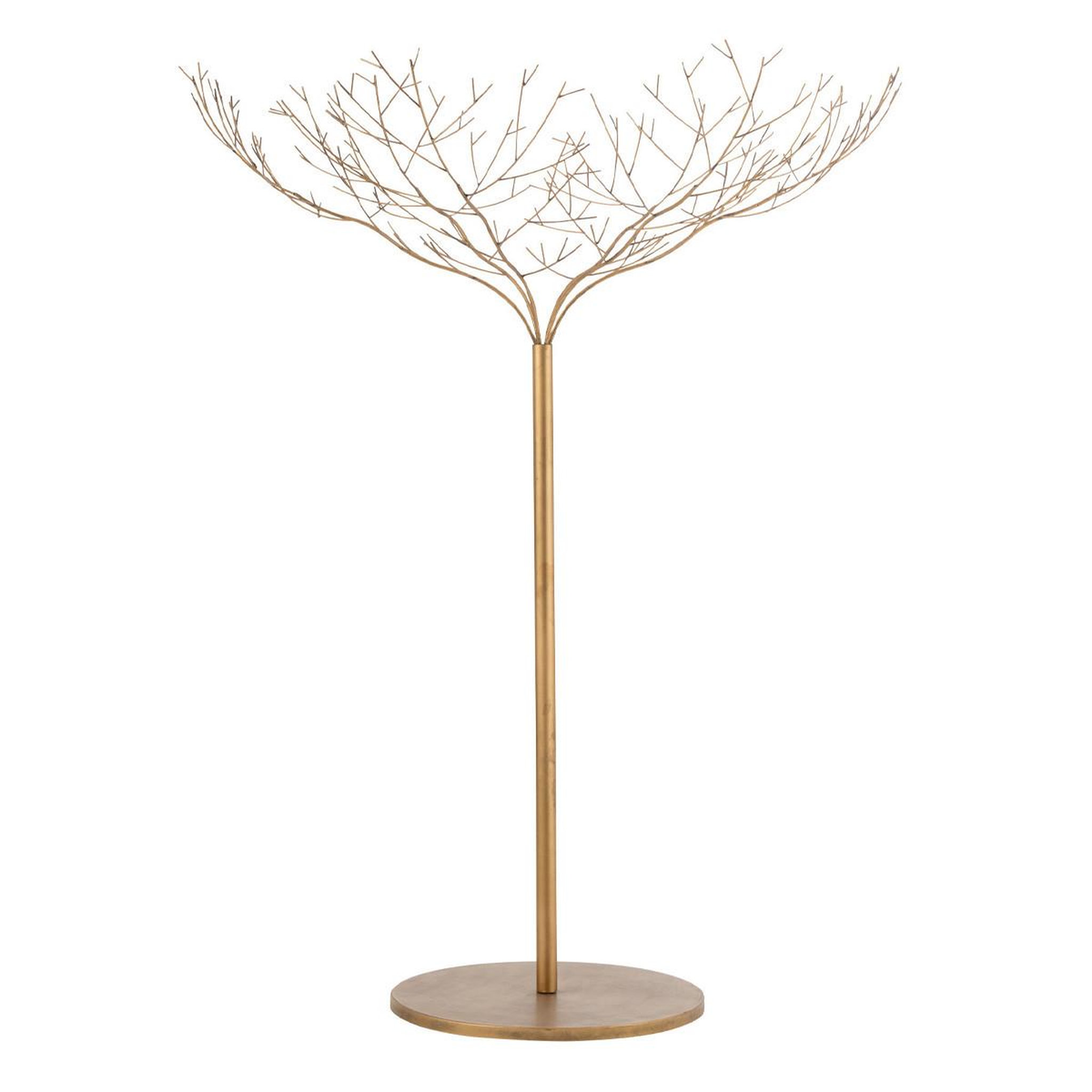 J-LINE Arbre déco en métal  maynard  180cm or