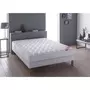 RELAXIMA LUXE MAXI CONFORT : matelas mousse DUNLOPILLO 180x200 + 2 sommiers tapissiers 90x200 + pieds