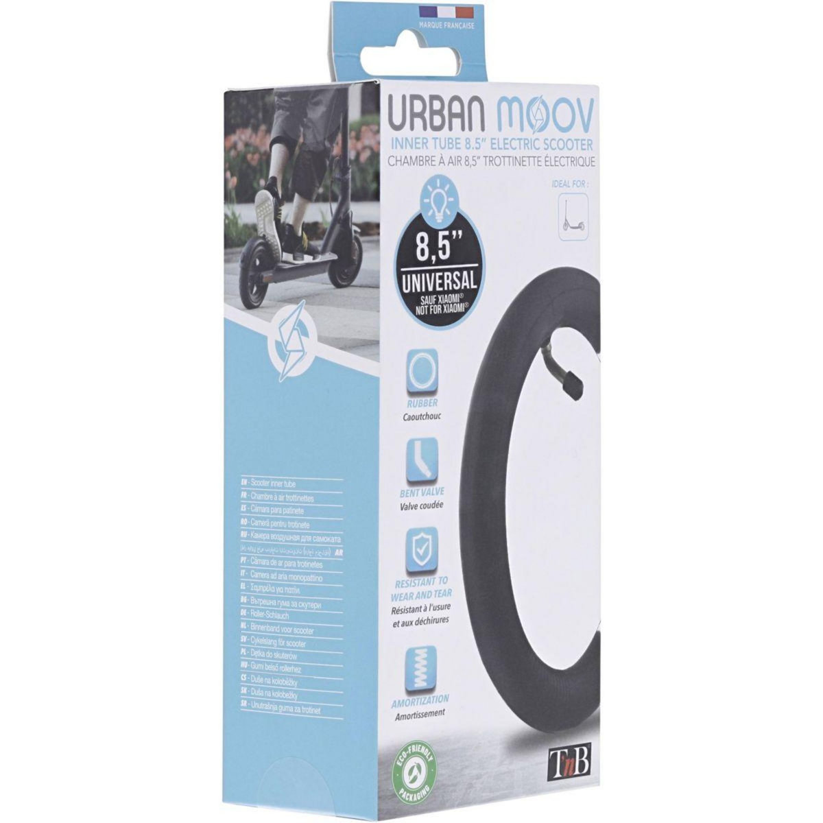 TNB Pneu 8.5  coudée trottinette électrique