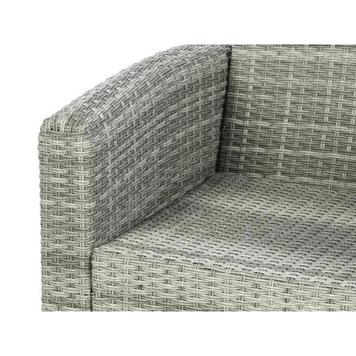 HESPERIDE Fauteuil de jardin en résine tressée Polynesia Havane - Hespéride