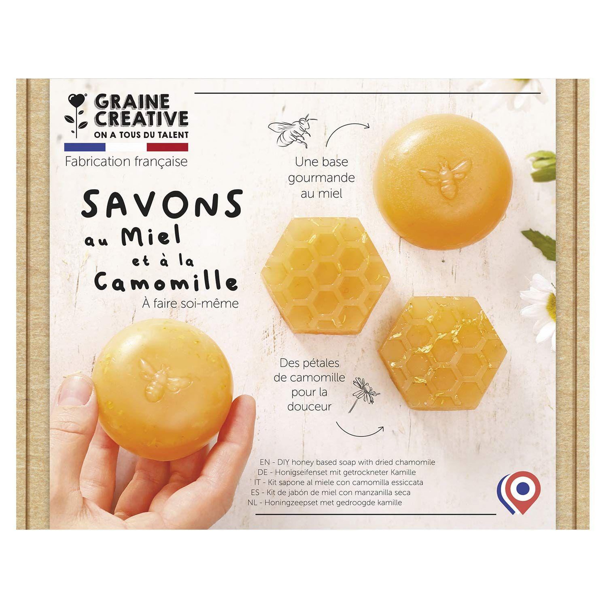 Graine créative Coffret DIY faire ses savons au miel
