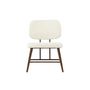 Voir la diapositive 2 : Paris Prix Fauteuil Design Bouclette  Midland  84cm Blanc