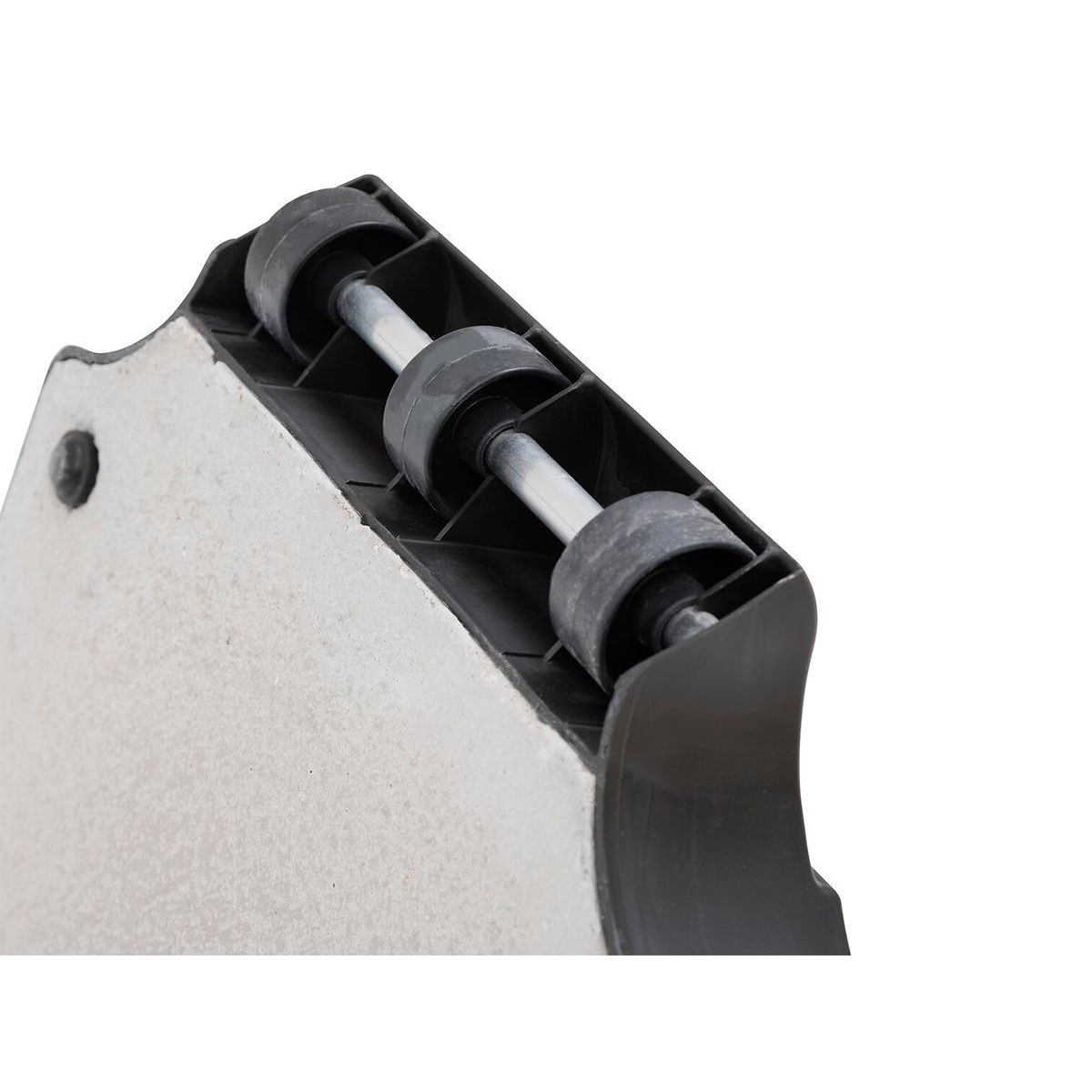 HESPERIDE Pied de parasol Opaneo noir 39 kg avec roulettes - Hespéride