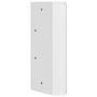 Voir la diapositive 5 : VIDAXL Armoire de bain a miroir d'angle blanc 30x24x60 cm