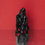 Paris Prix Statuette Déco Gorille  Sculpture  24cm Noir