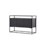 Voir la diapositive 6 : Paris Prix Buffet 3 Portes en Teck  Kingsport  120cm Noir