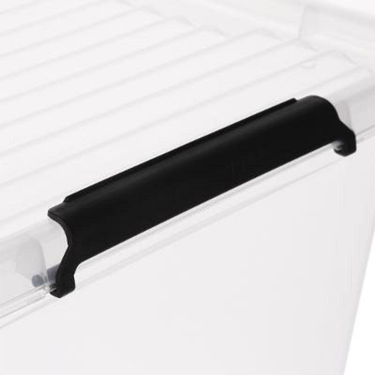  Boîte de Rangement à Clip  N Box  32L Transparent