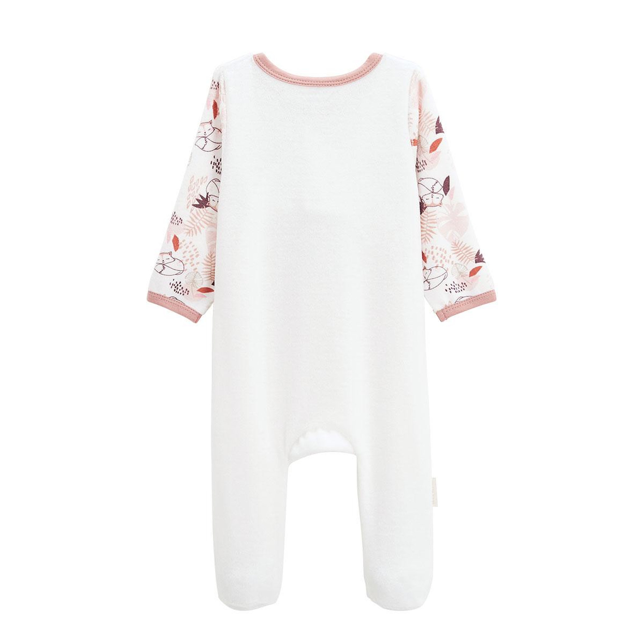 Voir la diapositive 2 : Petit Béguin Pyjama bébé en velours ouverture pont Machu Picchu