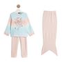 Voir la diapositive 1 : INEXTENSO Ensemble pyjama sirène fille + plaid 
