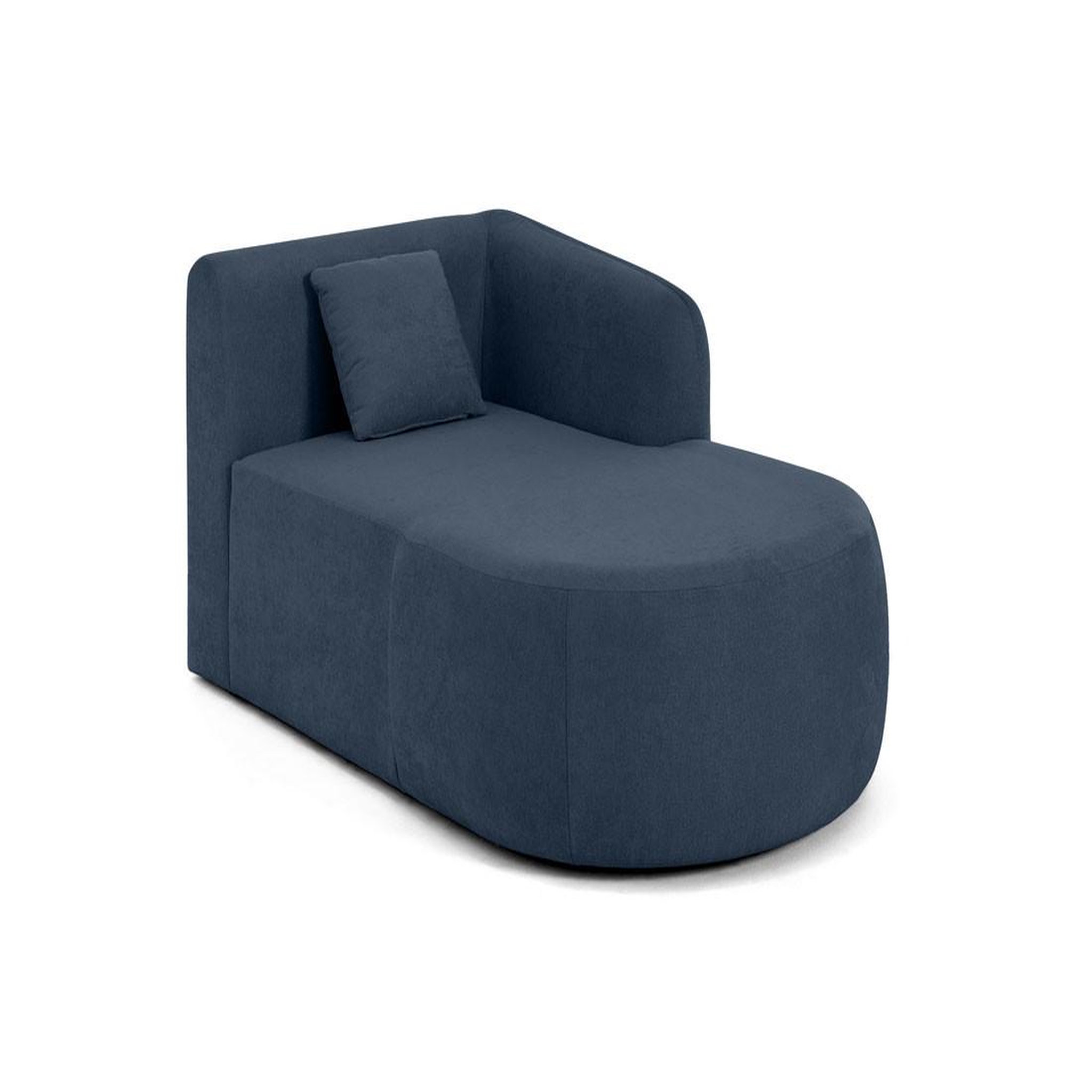 Voir la diapositive 1 : LISA DESIGN Ikare - module d'assise méridienne droit - en tissu