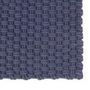 Voir la diapositive 2 : VIDAXL Tapis rectangulaire Bleu marine 160x230 cm Coton