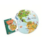 Trousselier Ptits Animaux 30 cm - Globe Terrestre Gonflable - Jeu Educatif