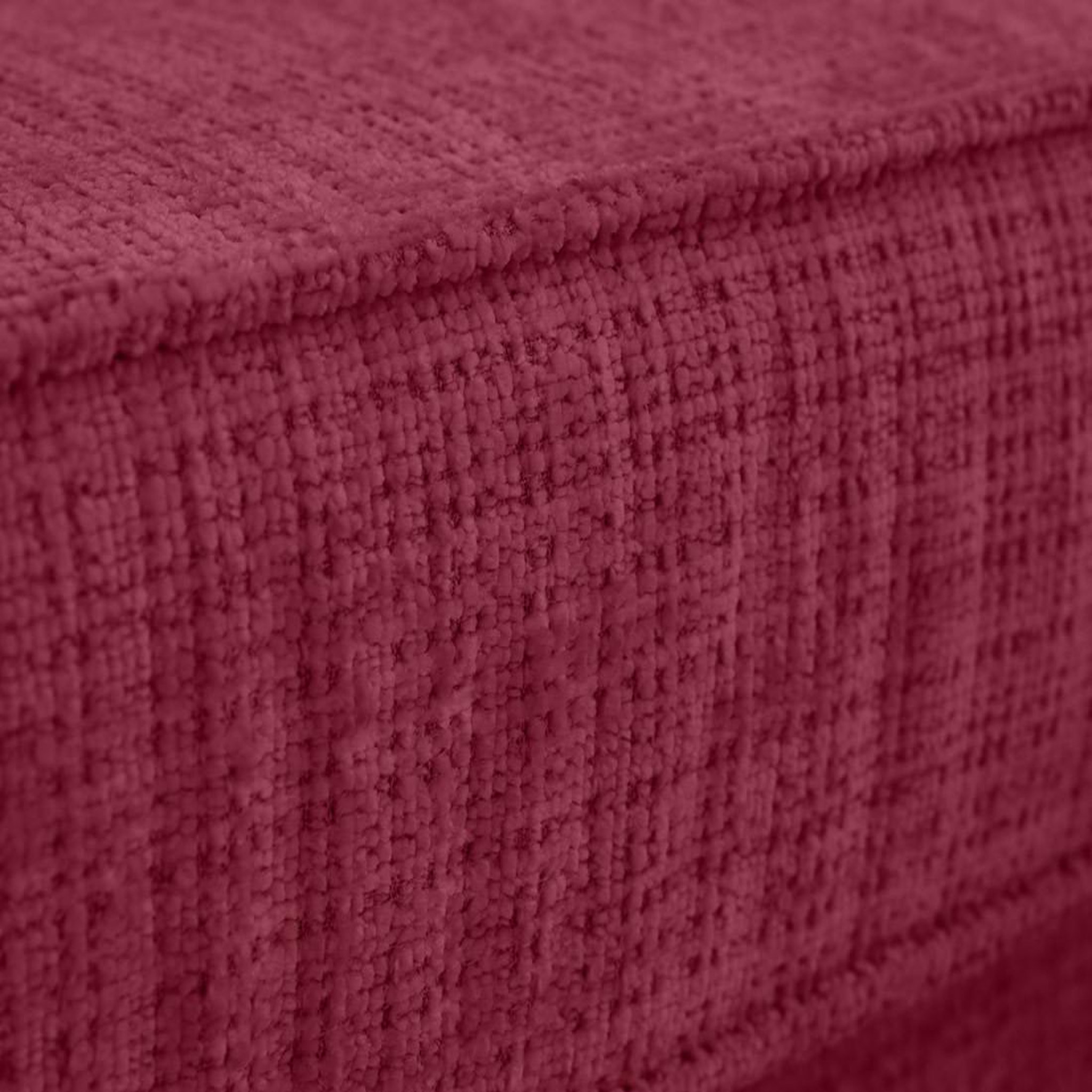 Voir la diapositive 3 : LISA DESIGN Jake - canapé déhoussable d'angle droit 5 places en velours texturé