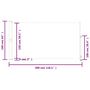 Voir la diapositive 6 : VIDAXL Auvent lateral retractable de patio 160 x 300 cm Gris