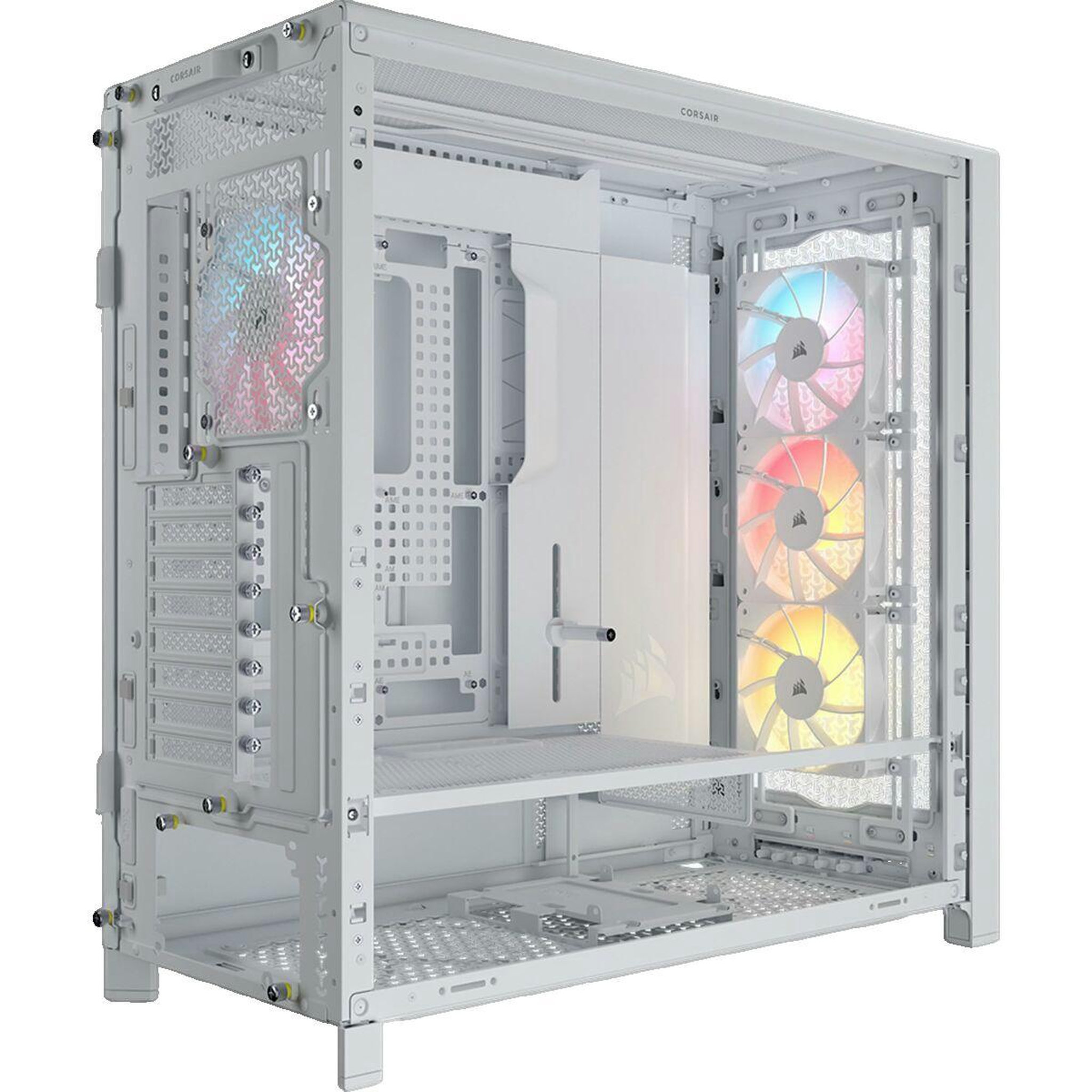 Voir la diapositive 2 : Corsair Boîtier PC Corsair FRAME 5000D RS ARGB blanc