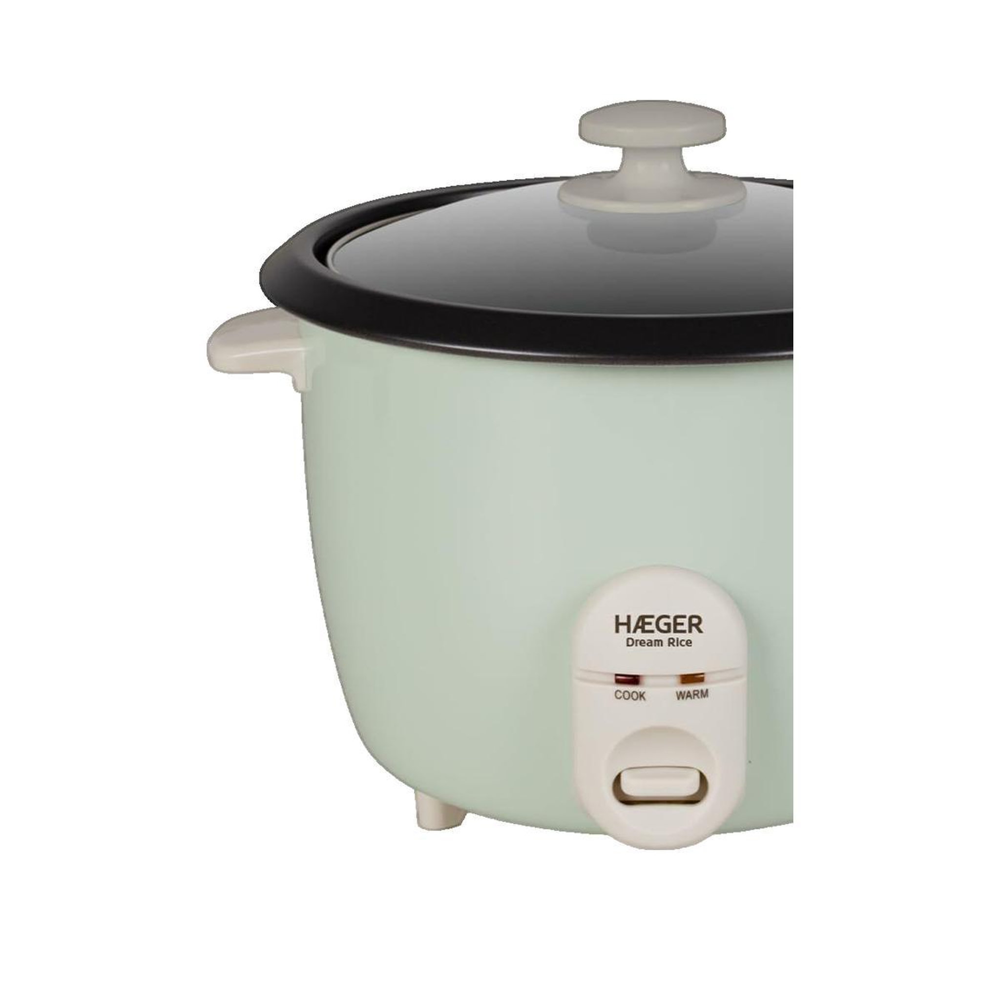 Voir la diapositive 3 : HAGER Cuiseur à riz Haeger Dream vert 1,8 litres