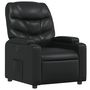 Voir la diapositive 2 : VIDAXL Fauteuil inclinable Noir Similicuir