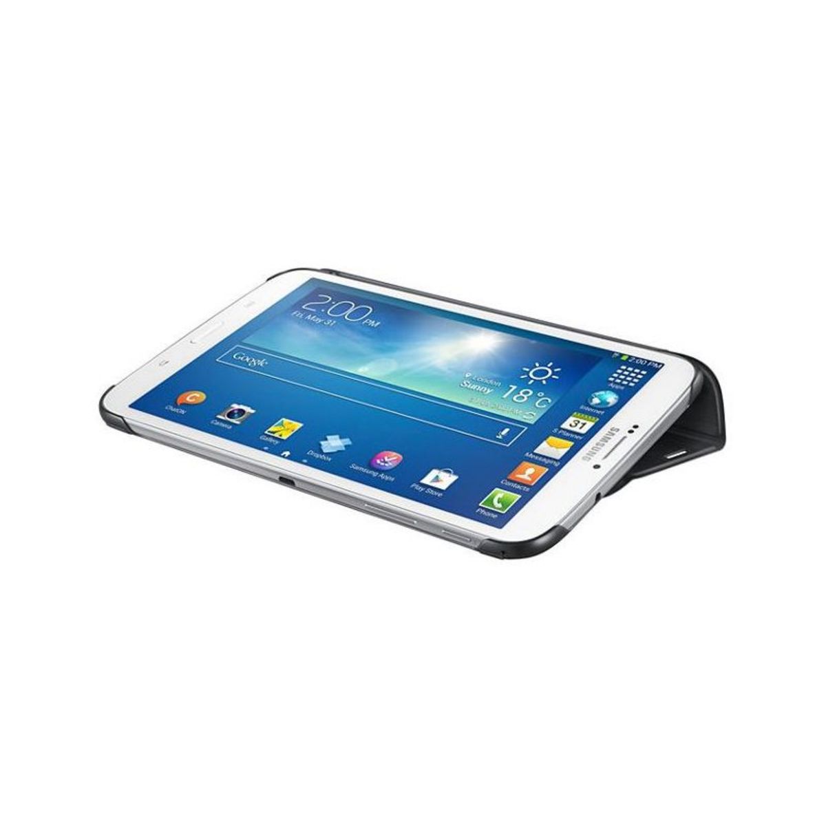 SAMSUNG housse pour tablette Etui Rabat Noir pour Galaxy Tab 3 8.pouces