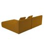 Voir la diapositive 5 : LISA DESIGN Onyx - canapé modulable d'angle réversible 4 places - en tissu mailles 3d