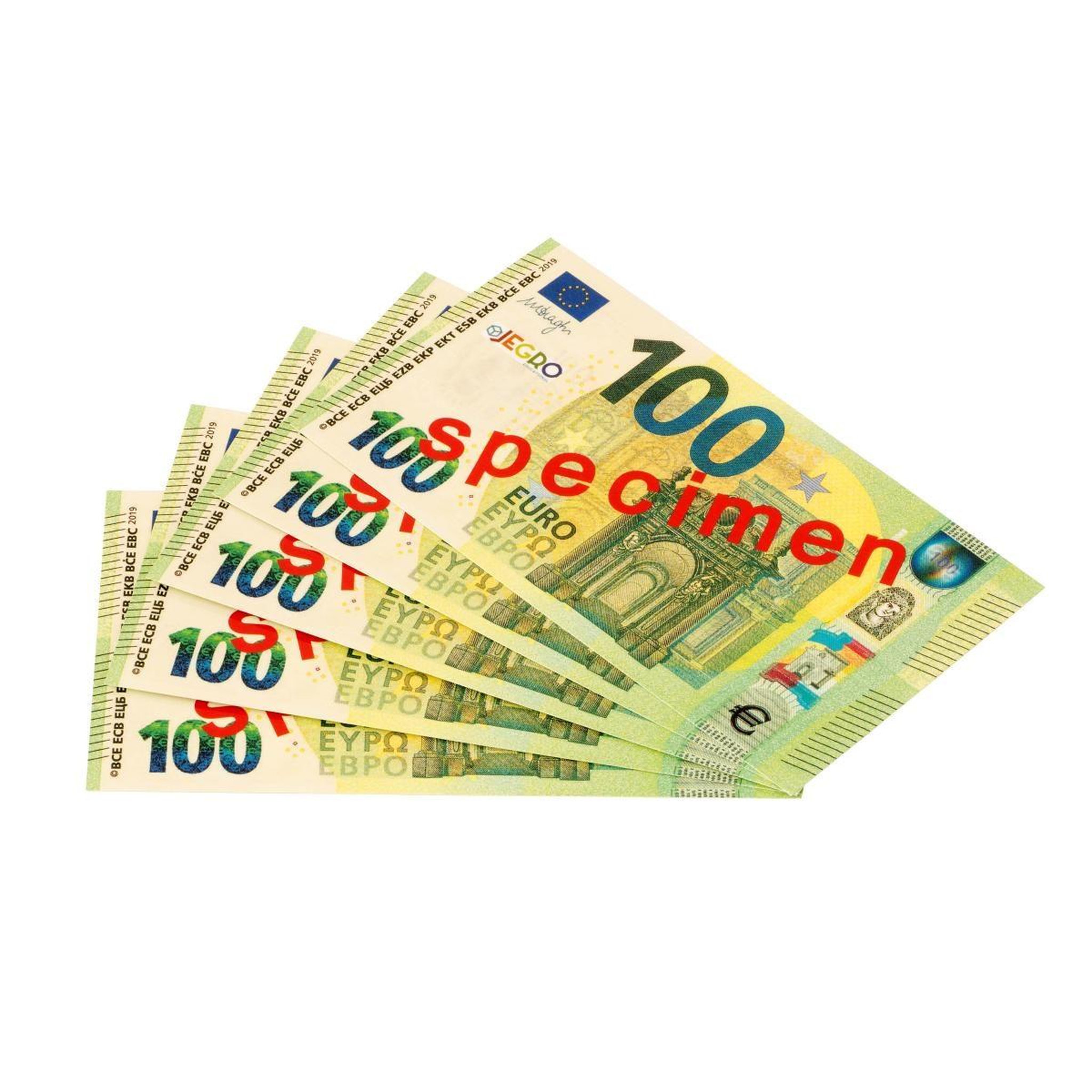 EDUCO Euro billets - 100 euros — 100 pièces