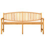 Voir la diapositive 5 : VIDAXL Ensemble a manger de jardin 3 pcs Bois de teck massif