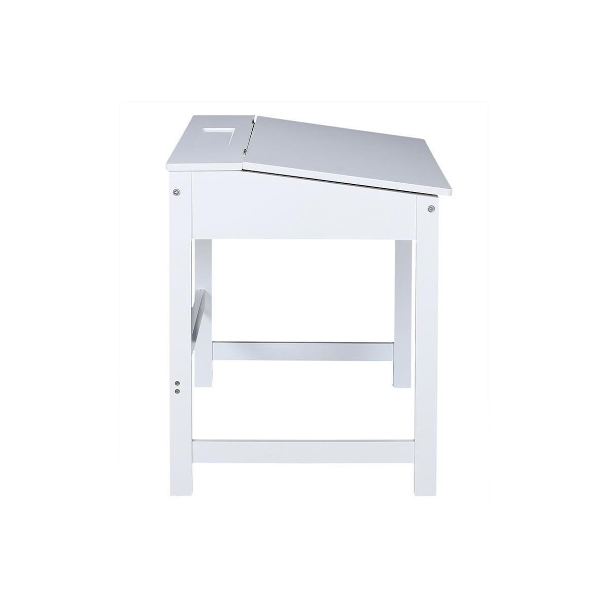 Paris Prix Bureau Pupitre Déco  Charlie  52cm Blanc