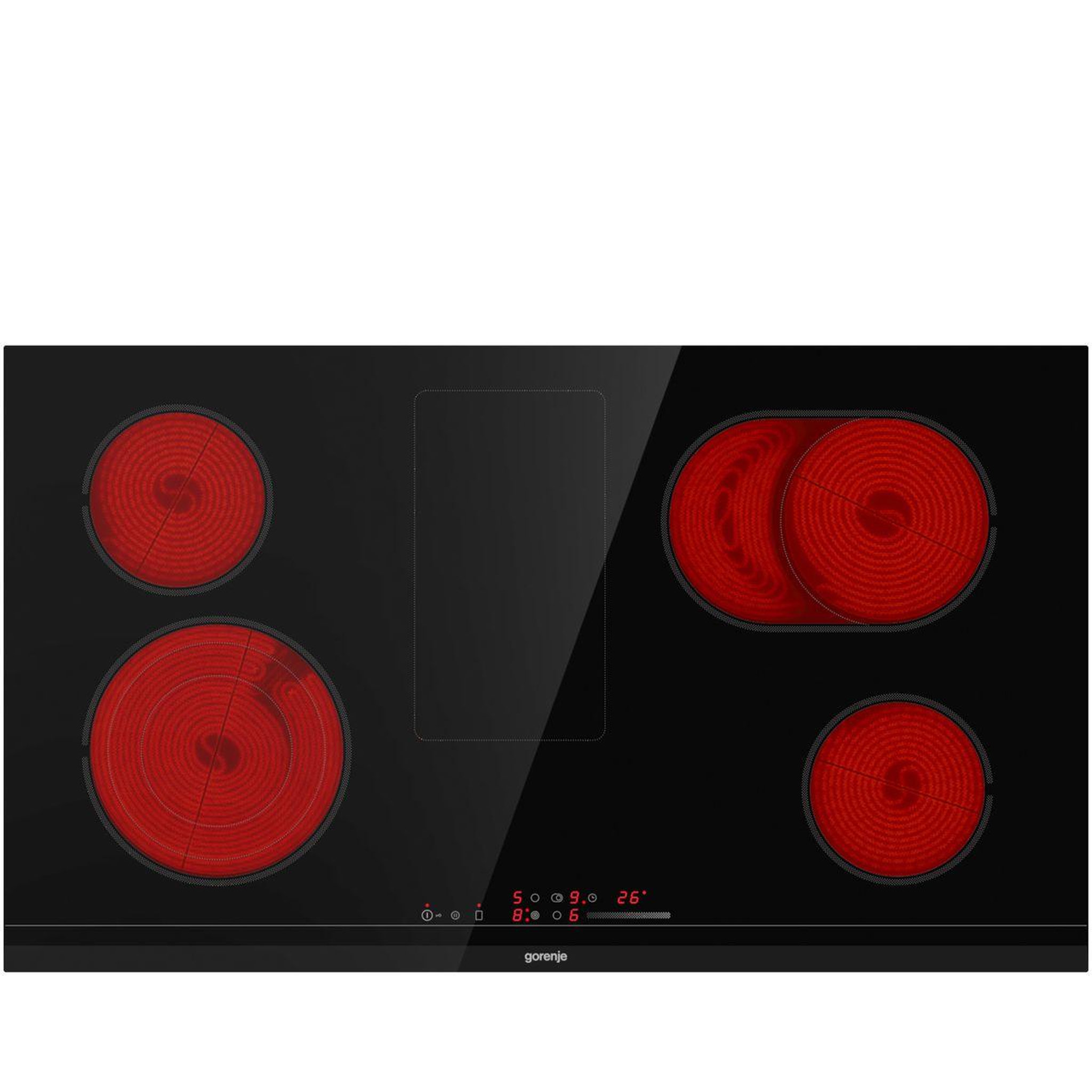 Voir la diapositive 1 : GORENJE Table vitrocéramique ECS959BCSC XL
