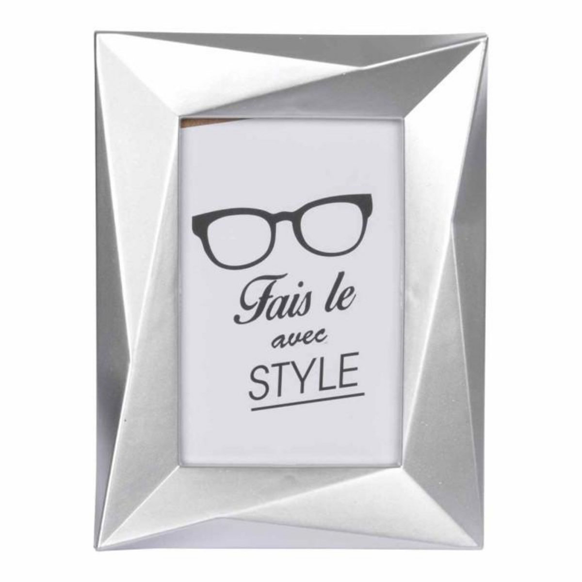 Paris Prix Cadre Photo Déco  Origami Frame  20x25cm Argent