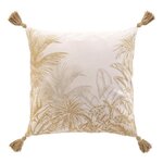 Paris Prix Coussin Déco Imprimé  Dune  45x45cm Naturel