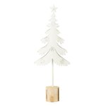 Paris Prix Sapin de Noël Déco sur Pied  Étoile  52cm Blanc
