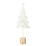Voir la diapositive 1 : Paris Prix Sapin de Noël Déco sur Pied  Étoile  52cm Blanc