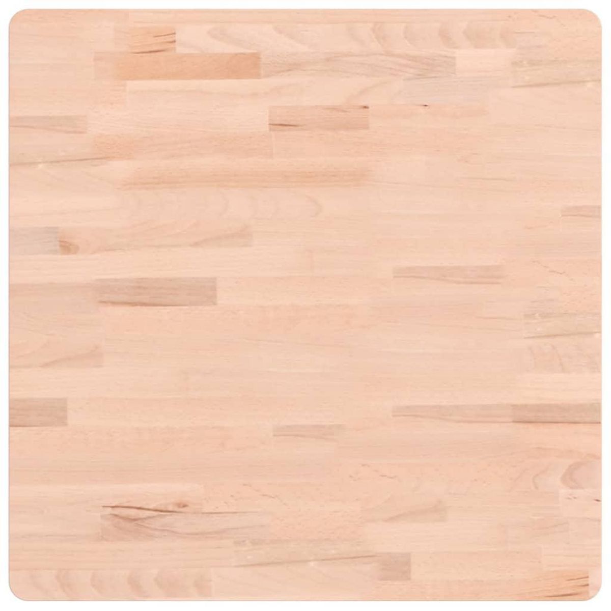 VIDAXL Dessus de table 60x60x1,5 cm carre bois massif de hetre