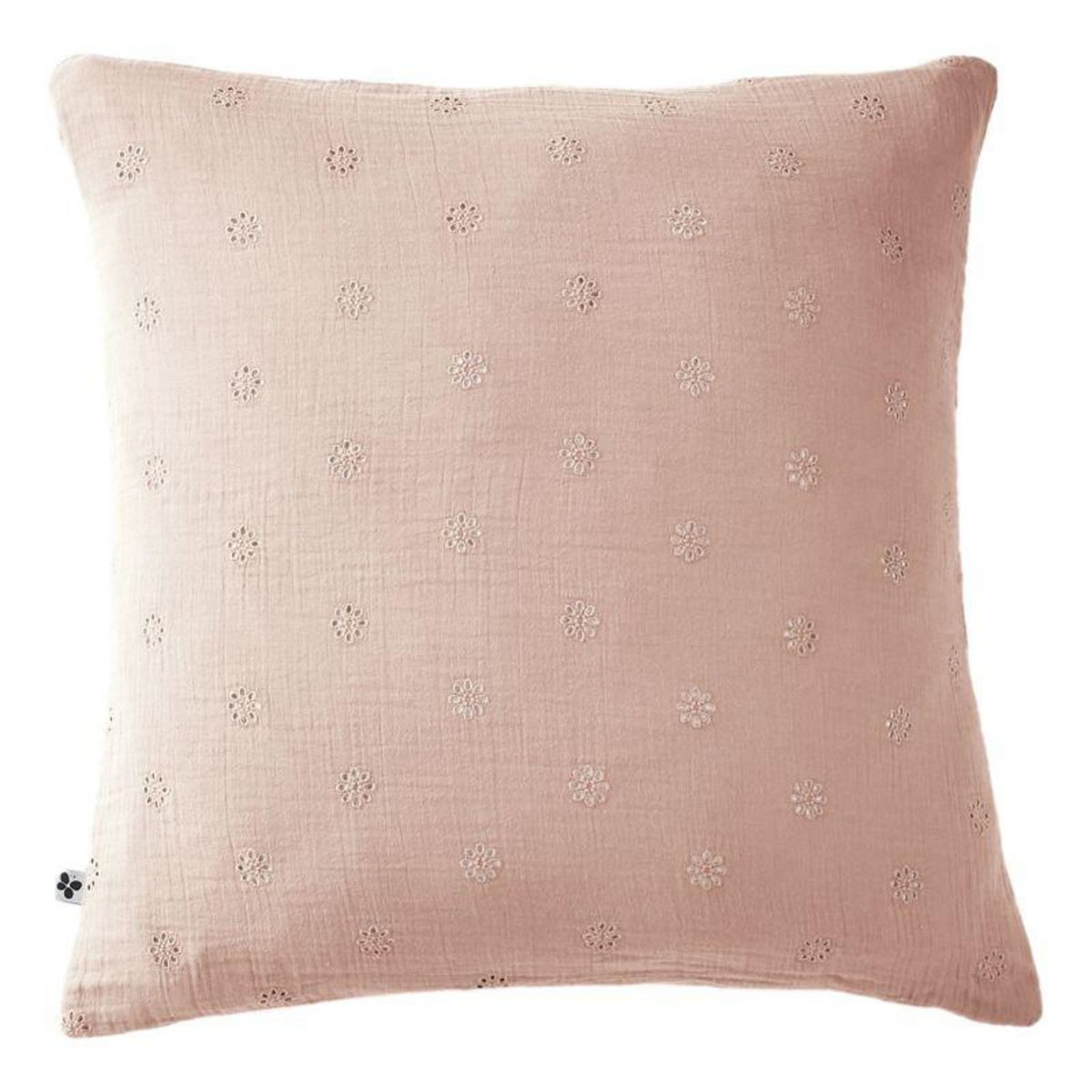 L EFFET PAPILLON Taie d'oreiller Brodée Déco  Gaïa Boho  60 x 60 cm & 50 x 70 cm  Gaze de Coton  l'Effet Papillon -  - 50 x 70 cm