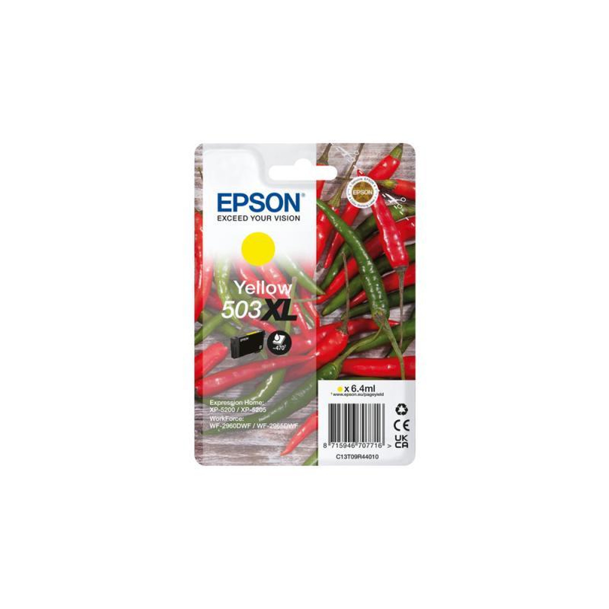 Voir la diapositive 2 : Epson Epson Ink 503XL Yellow Gelb (C13T09R44010)