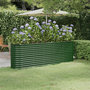 Voir la diapositive 1 : VIDAXL Lit sureleve de jardin Acier enduit de poudre 224x40x68 cm Vert