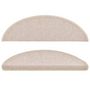 Voir la diapositive 4 : VIDAXL Tapis d'escalier 10 pcs 56x17x3 cm Taupe