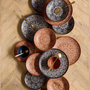 Voir la diapositive 3 : SECRET DE GOURMET Lot de 6 Coupelles en Céramique  Inès  12cm Terracotta